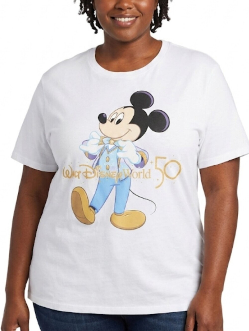 Walt Disney World 50th Anniversary Mickey Mouse Adult T-Shirt